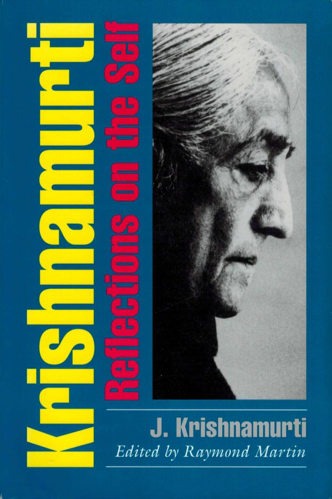 Cover of Krishnamurti: Reflections on the Self by Jiddu Krishnamurti